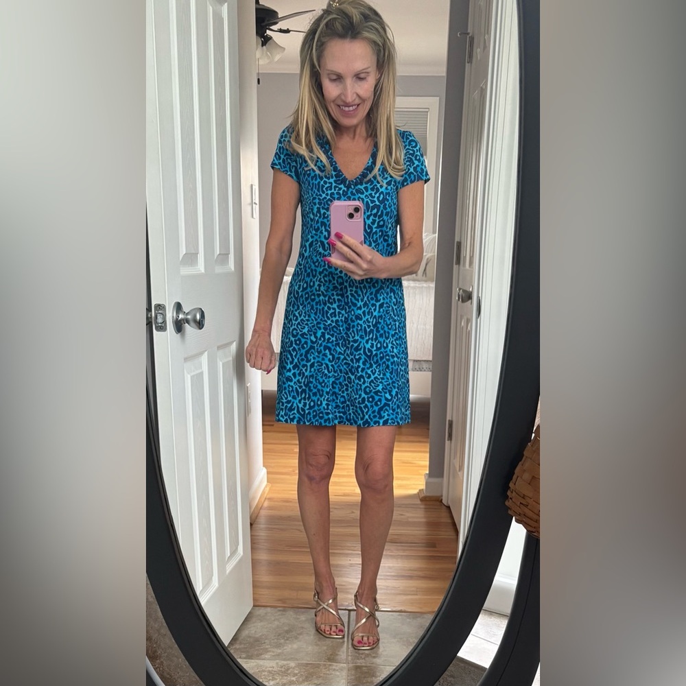 Lilly Pulitzer, cotton animal pattern Dress